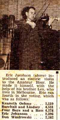 Newspaper article from 1948